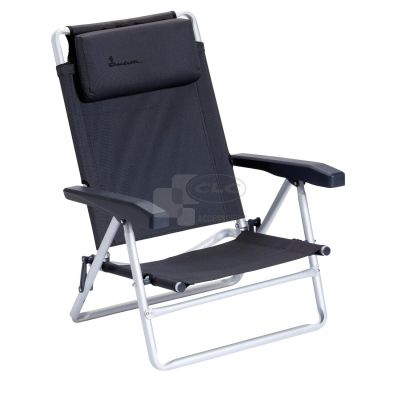 Fauteuil de plage Dark Grey